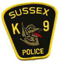 CANADA,NEW BRUNSWICK,SUSSEX POLICE K-9 1